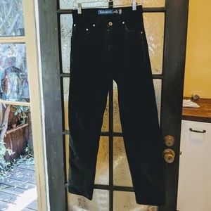 Magical Levis 30 black suede lined winter jeans